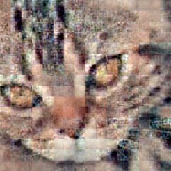 Feature contribution with refinement budget R = 2
